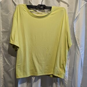 B5 Puma Neon Yellow Crop Top XXL